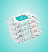 WipEssentials Baby Wipes unscented (for Sensitive Skin) 960 Count - 12 Pack of 80 Count