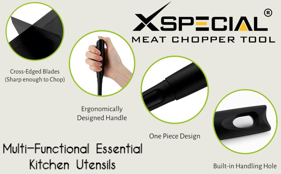 Xspecial Meat Chopper tool meat tenderizer hammer