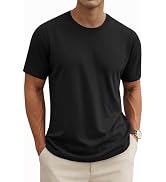 MAGNIVIT Men's Shirts Short Sleeve Cotton T-Shirt Crew Neck Light Tees Classic Basic Casual Tops ...