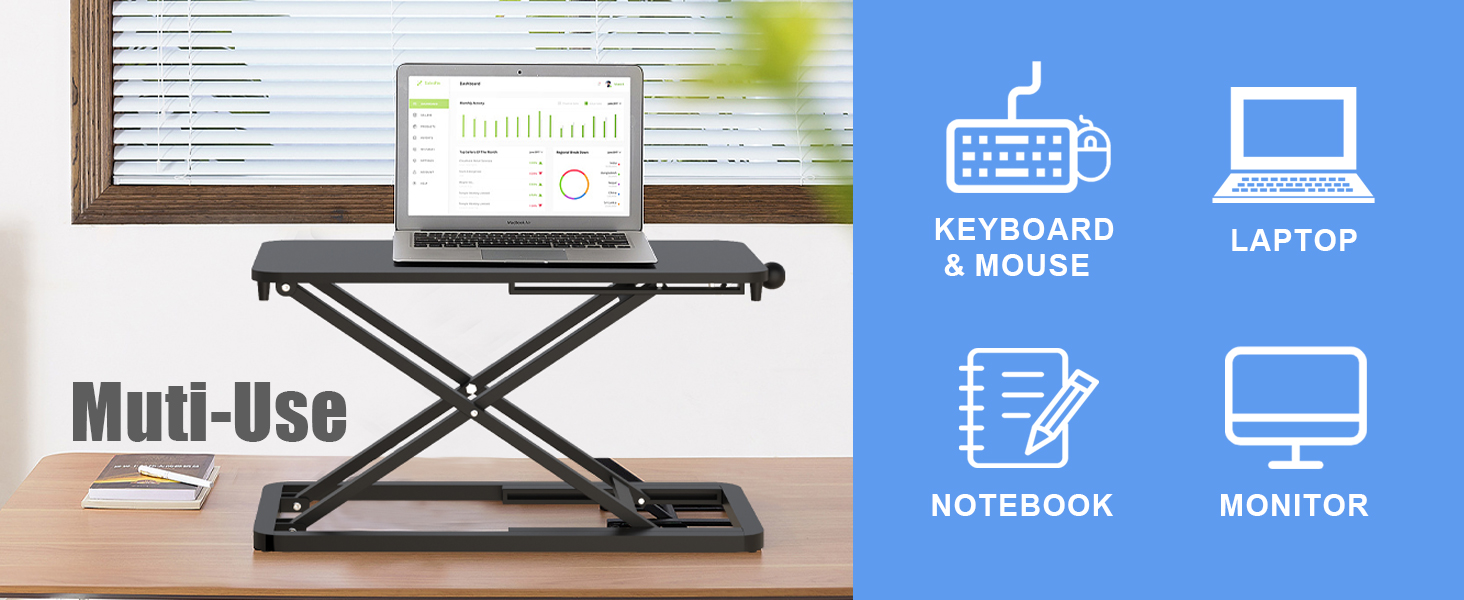 stand up desk riser