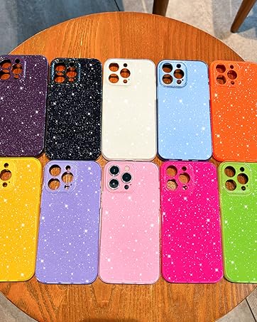 glitter shockproof phone case