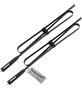 TIDRADIO Ham Radio Antenna,Gmrs Radio Antenna SMA-Female 42.5-inch Long Range Foldable CS Tactica...