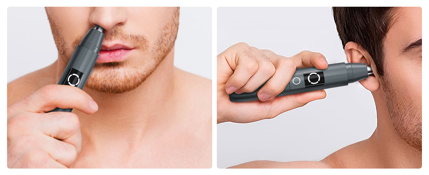 Ear and Nose Hair Trimmer for Men