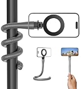 TELESIN° Magnetic Flexible Phone Mount Clamp Tripod Stand Stick Pole for Phones, Stroller Treadmi...