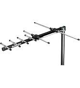 Channel Master STEALTHtenna Elite 60 Outdoor TV Antenna for Local Channels, Premium USA Made UHF/...