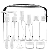 Cosywell Travel Size Bottles for Toiletries 13 Pack 2oz TSA Approved Toiletry Bottles Leak Proof ...