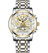 Gosasa Fashion Hollowed Men Watches Diamonds Chronography High Grade Trend Watch Stainless Steel ...