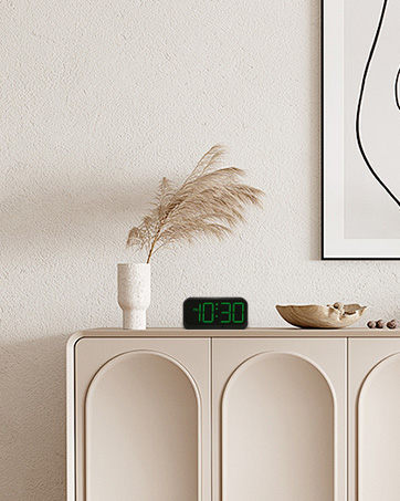 table clock digital