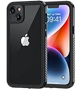 Lanhiem iPhone 14 Case, IP68 Waterproof Dustproof Case with Built-in Screen Protector, Rugged Ful...