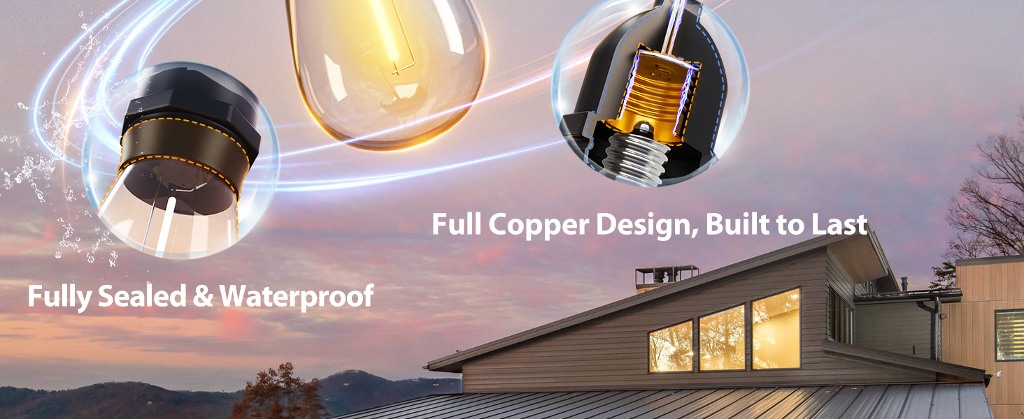 outdoor string lights