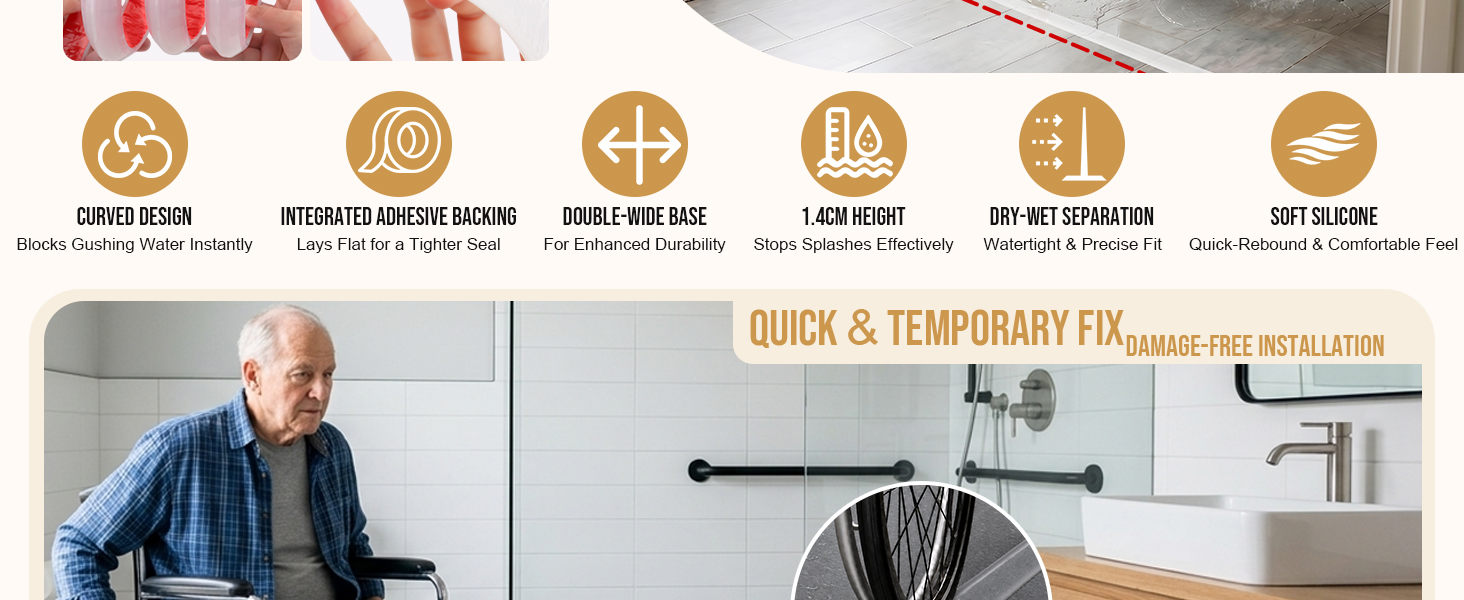 Watertight & precise fit