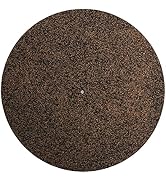 Cork & Rubber Turntable Platter Mat, Non Slip Anti Static Cork 12in Record Mat Pad for Records, S...