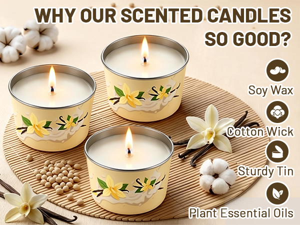 candles for home scented