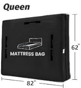 Mattress Bags for Moving and Storage, BETU Queen Mattress Protector Waterproof Mattress Cover wit...