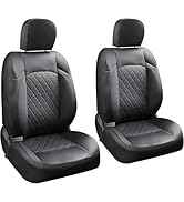 NEOGO Front Seat Jeep Seat Covers Leather Seat Covers for JT JK Wrangler JL (2018-2024) Customize...