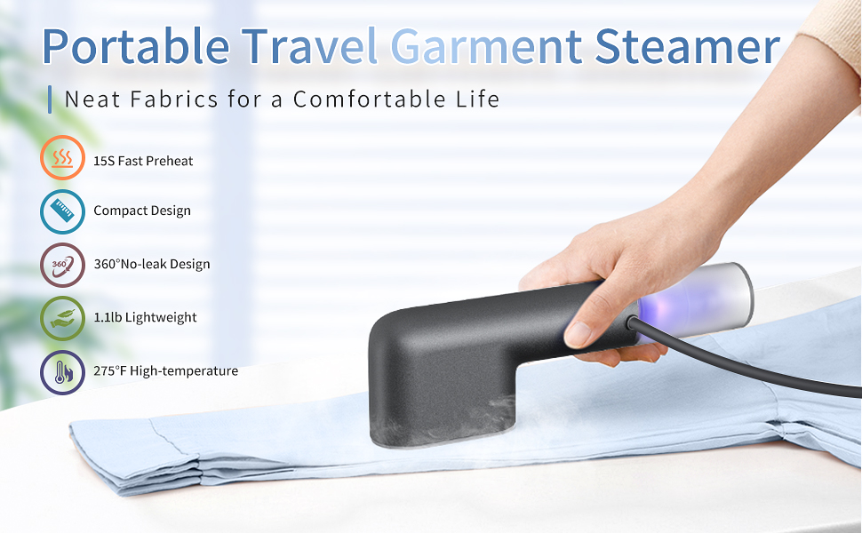 Travel steamer