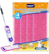 Reusable Power Mop Refills Pads Compatible with Swiffer PowerMop Mop - Microfiber Power Mop Pads ...