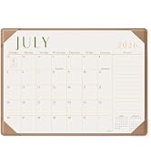Jotsome Desk Calendar 2026-2027 with Desktop Mat, Desk Pad Calendar From July 2026 to December 20...