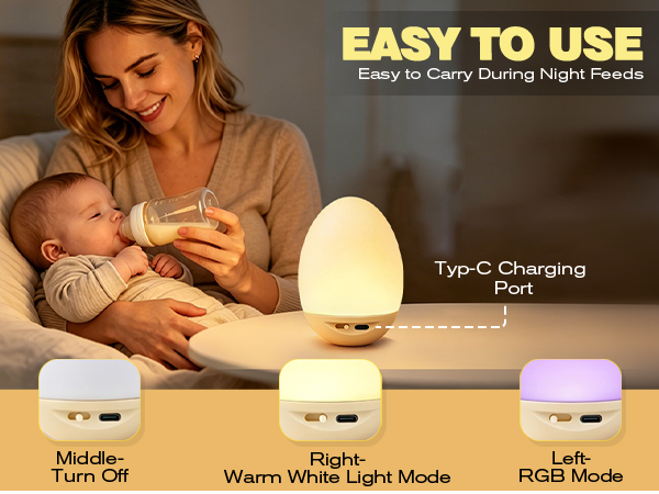 egg night light