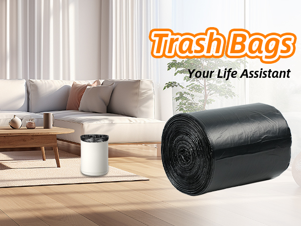 white garbage bags 13 gallon tall kitchen