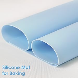 blue silicone table mat for kids