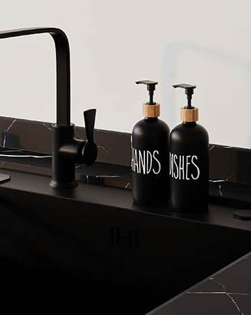 kitchen soap dispenser set