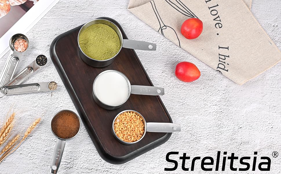 Strelitsia Measuring Cups