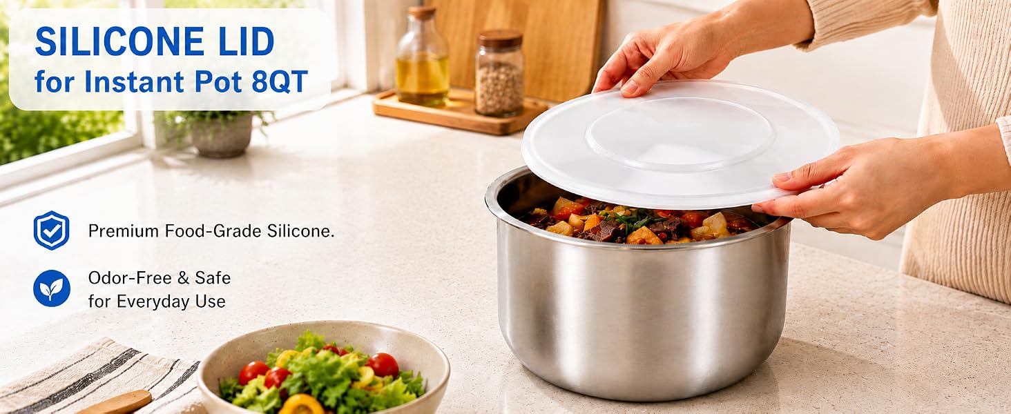 8QT instant pot lid