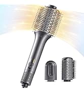 TYMO Hair Dryer Brush Blow Dryer Brush in One, Hot Air Brushes with 3 Barrels as Dryer Volumizer ...