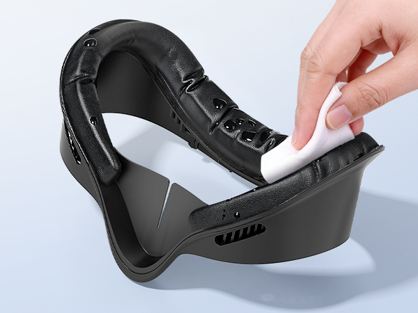 Face Pad Meta Quest 3S Facial Interface Oculus Quest 3S Accessories Vr Cover Black
