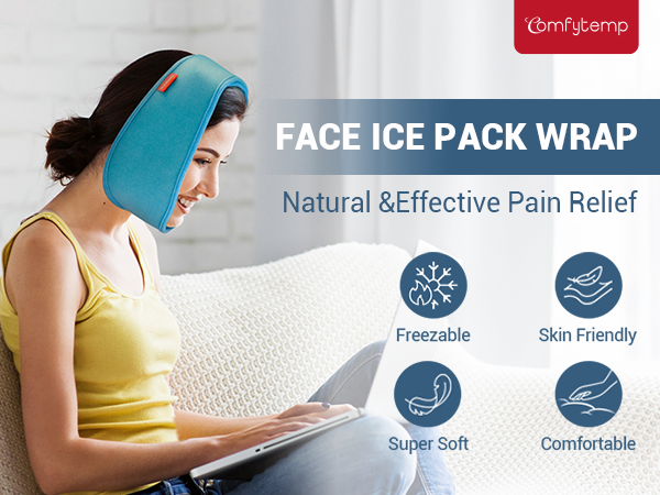 wisdom teeth ice pack head wrap
