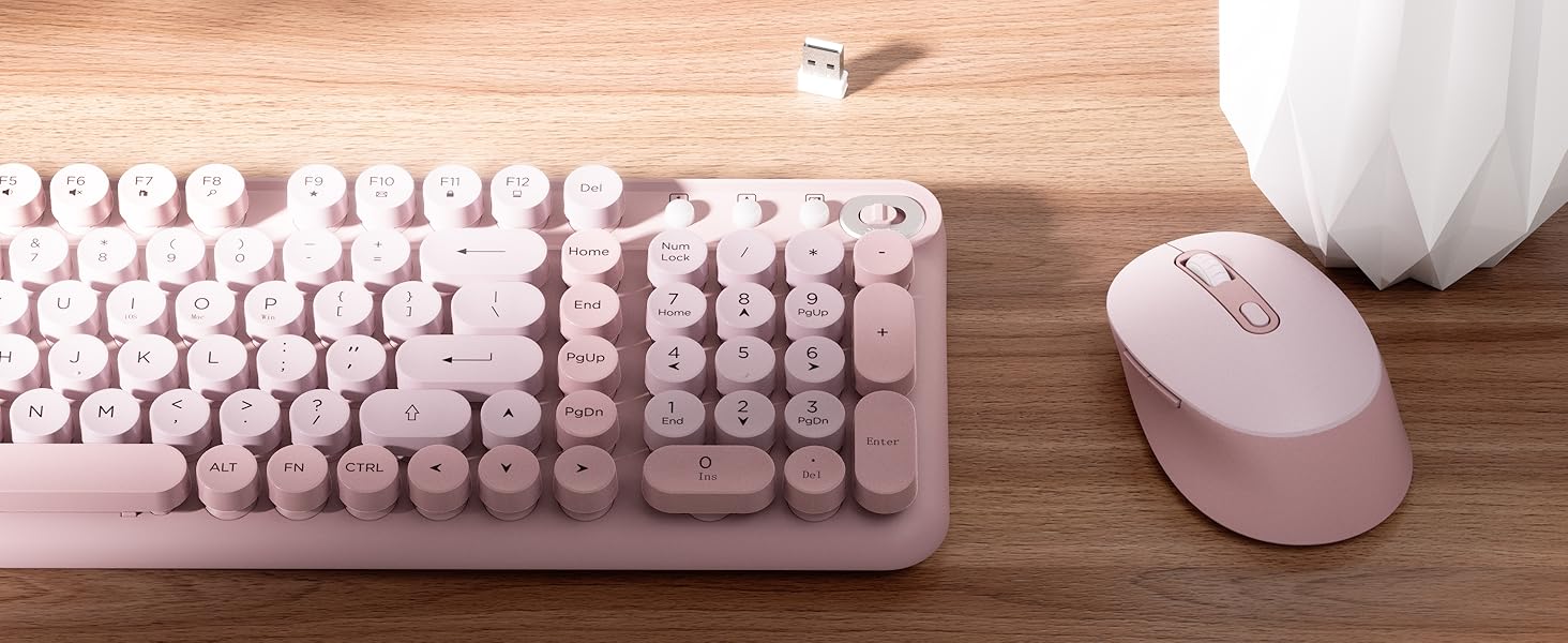 WIRELESS COMPUTER KEYBOARD AND MOUSE