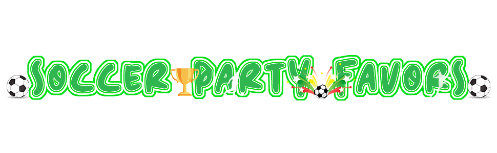 soccer party favors
