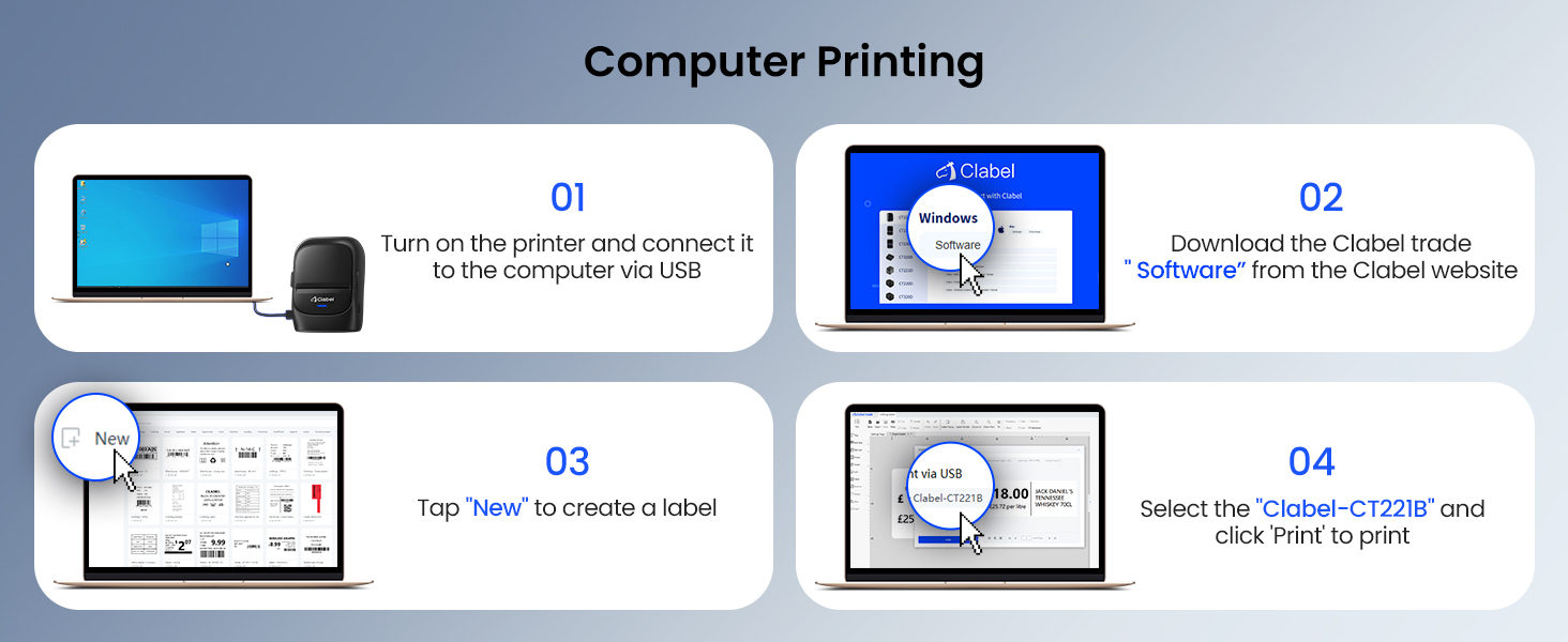 label maker machine with app