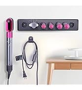 FLE Storage Stand Holder Rack Wall Mount for Dyson Airwrap Styler Accessories, Metal Organizor Ra...