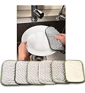 FELXIESS 2026 New Double Side Non Scratch Wire Dishcloths,Multipurpose Wire Dishwashing Rags for ...