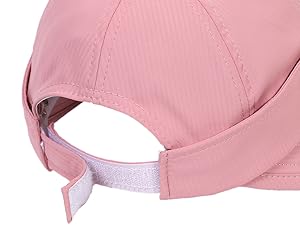 The back of the sun hat is equipped with a Velcro design, which can be freely adjusted in size