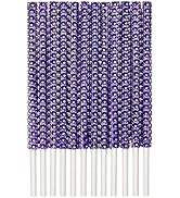 Rhinestone Bling Paper Sticks for Lollipop Cake Pop Apple Candy Buffet Treat Wedding Birthday Par...