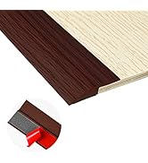 10Ft Carpet Floor Transition Strip, Self Adhesive Floor Edging Trim Strip, PVC Threshold Cover fo...