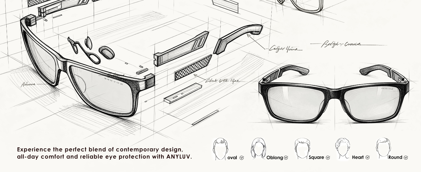 blue light glasses for men