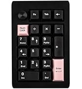 EPOMAKER EK21-X VIA Gasket Number Pad, Aluminum Alloy Wireless Numpad, Bluetooth/2.4ghz/Wired Pro...