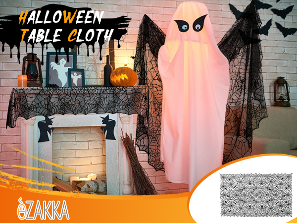 halloween tablecloth rectangle