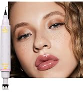 HHLTOH 2in1 Freckle Stamp Eyeliners Makeup, Women Face and Eye Cosmetics, Quick Dry Long-Lasting ...