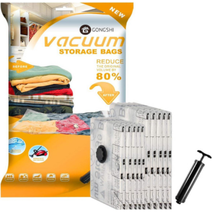 Vacuum Storage Bags (5 x Medium, 5 x Small)