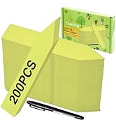 Plant Labels 200 Pcs Yuanling for Seeding Plastic Waterproof Plant Name Tags Garden Labels Marker...