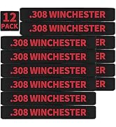 Miaozhun 12 Pack 308 Winchester / 7.62×51 NATO Magazine Marking Bands .308 Win / 7.62 NATO Magazi...
