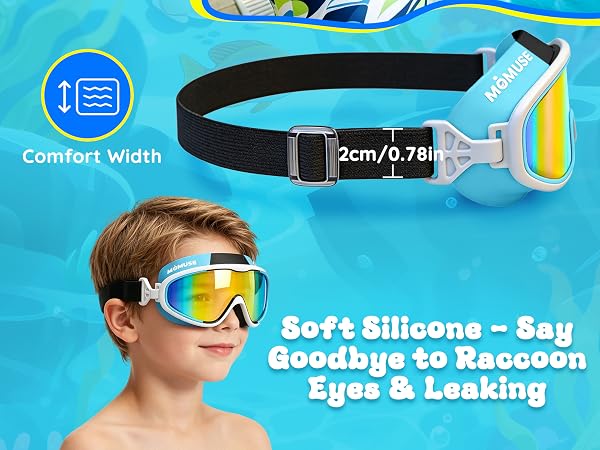 Soft silicone - Say Goodbye to Raccoon Eyes & Leaking
