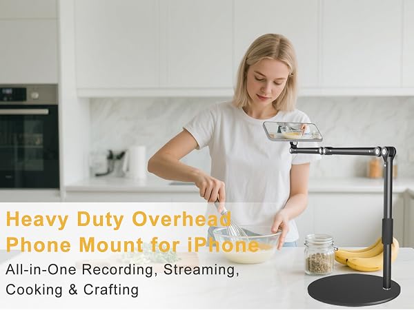 overhead phone mount