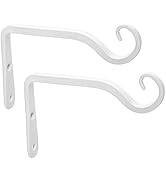 Mkono Hanging Plant Bracket 6 inch Metal Wall Plant Hook Decorative Plant Hanger for Bird Feeders...