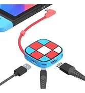 Boreguse Switch Dock with Organizer Design for Nintendo Switch Dock Switch TV Dock, Switch Chargi...